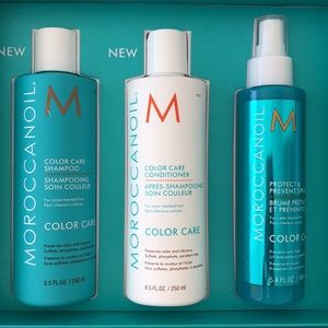 Moroccanoil Color Care Shampoo, Conditioner and Protect & Prevent Spray